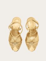 Ferragamo Sandal with Gancini element - Image 4